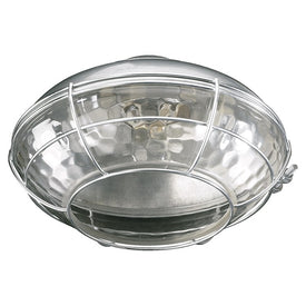 Hudson 9.75" W x 6.5" H CFL Patio Ceiling Fan Light Kit