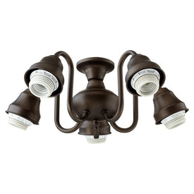 Five-Light CFL Ceiling Fan Light Kit without Shades