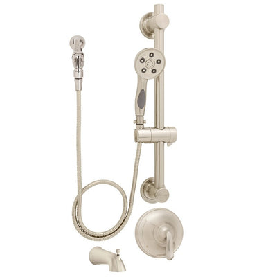 Product Image: SM-7090-ADA-PBN Bathroom/Bathroom Tub & Shower Faucets/Tub & Shower Faucet with Valve