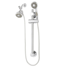 Napa Combination Shower Head and Handshower System with Slide Bar