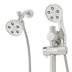 Caspian Combination Shower Head and Handshower System with Slide Bar