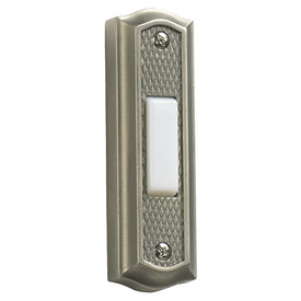 1"W x 3.5"H Rectangular Lighted Doorbell Button