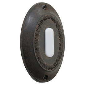 2"W x 3.5"H Oval Lighted Doorbell Button