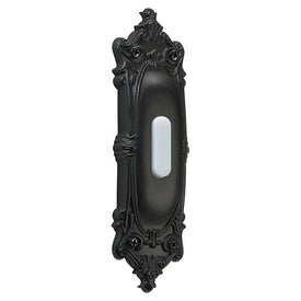 1.5"W x 6"H Opulent Rectangular Lighted Doorbell Button
