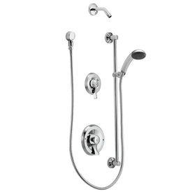 Commercial Posi-Temp Shower/Handshower System with Slide Bar without Shower Head