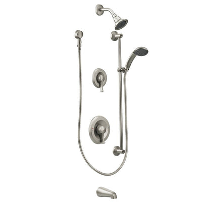 T8343EP15CBN Bathroom/Bathroom Tub & Shower Faucets/Tub & Shower Faucet with Valve