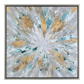 Exploding Star Modern Abstract Art