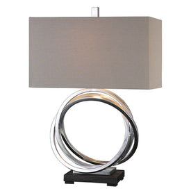 Soroca Silver Rings Table Lamp