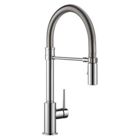 Kitchen Faucet Trinsic 8 Inch Spread 1 Lever ADA Chrome 1.8 Gallons per Minute
