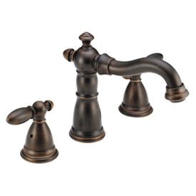 Victorian Two Handle 3-Hole Roman Tub Filler with Rough-In Valve