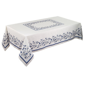 Blue Portofino 60" x 84" Tablecloth