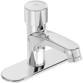 Scot Single Handle Single-Hole Metering Bathroom Sink Faucet (0.5 GPM)