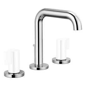 Litze Two Handle Widespread Bathroom Faucet without Handles