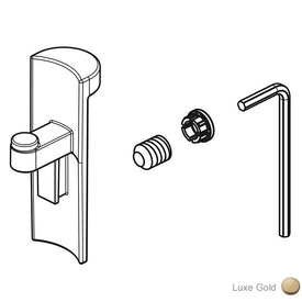 Litze Replacement Lift Rod with Finial for Roman Tub Faucet