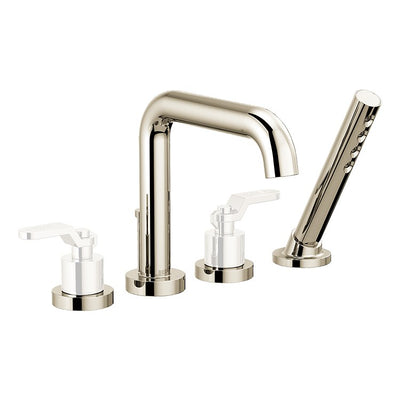 Product Image: T67435-PNLHP Bathroom/Bathroom Tub & Shower Faucets/Tub Fillers