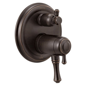 Traditional TempAssure 17T Thermostatic Valve Trim with Three-Function Diverter