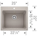401926 Laundry Utility & Service/Laundry Utility & Service Sinks/Drop in Utility Sinks