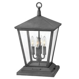 Trellis Four-Light Pier Mount Lantern