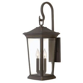 Bromley Three-Light Medium Wall-Mount Lantern