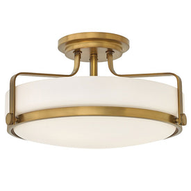 Harper Single-Light LED Semi-Flush Mount Ceiling Light