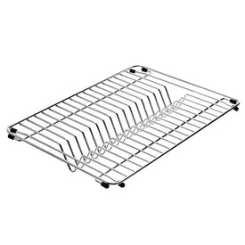 17"L x 12"W Stainless Steel Floating Dish Rack
