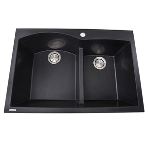 PR6040-BL Kitchen/Kitchen Sinks/Dual Mount Kitchen Sinks