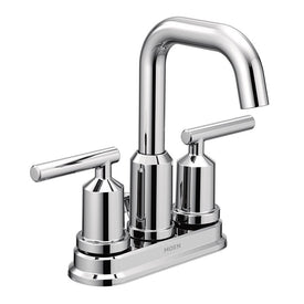 Gibson Two Handle Centerset Bathroom Faucet with Drain