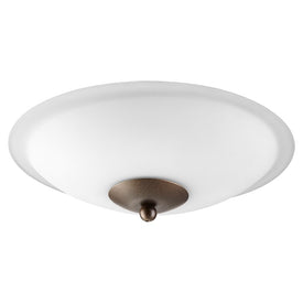 Signature Two-Light Low Profile Rectangular Single-Light LED Ceiling Fan Light Kit
