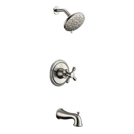 Mesto Series Single Handle Wall-Mounted Shower Head and Bath Faucet Set - OPEN BOX