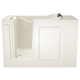 2848 Series 28"W x 48"L Gelcoat Walk-In Combination Bathtub with Left-Hand Drain