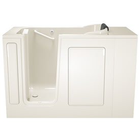 2848 Series 28"W x 48"L Gelcoat Walk-In Soaking Bathtub with Left-Hand Drain