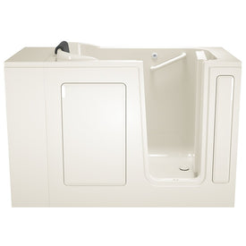 2848 Series 28"W x 48"L Gelcoat Walk-In Soaking Bathtub with Right-Hand Drain