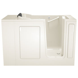 2848 Series 28"W x 48"L Gelcoat Walk-In Whirlpool Bathtub with Right-Hand Drain