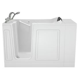 2848 Series 28"W x 48"L Acrylic Walk-In Air Spa Bathtub with Left-Hand Drain/Faucet