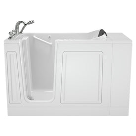 2848 Series 28"W x 48"L Acrylic Walk-In Combination Bathtub with Left-Hand Drain/Faucet