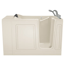 2848 Series 28"W x 48"L Acrylic Walk-In Whirlpool Bathtub with Right-Hand Drain/Faucet