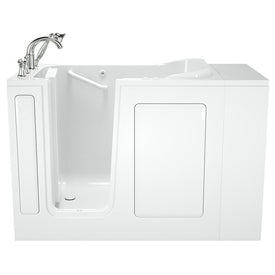 2848 Series 28"W x 48"L Gelcoat Walk-In Combination Bathtub with Left-Hand Drain/Faucet