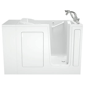 2848 Series 28"W x 48"L Gelcoat Walk-In Combination Bathtub with Right-Hand Drain/Faucet