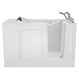 3051 Series 30"W x 51"L Acrylic Walk-In Air Spa Bathtub with Right-Hand Drain/Faucet