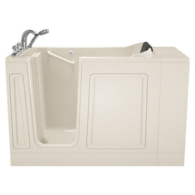 3051 Series 30"W x 51"L Acrylic Walk-In Soaking Bathtub with Left-Hand Drain/Faucet