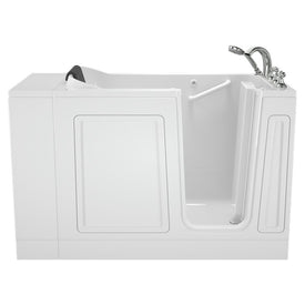 3051 Series 30"W x 51"L Acrylic Walk-In Soaking Bathtub with Right-Hand Drain/Faucet