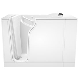 3052 Series 30"W x 52"L Gelcoat Walk-In Soaking Bathtub with Left-Hand Drain/Faucet