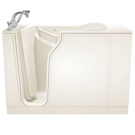 3052 Series 30"W x 52"L Gelcoat Walk-In Air Spa Bathtub with Left-Hand Drain/Faucet