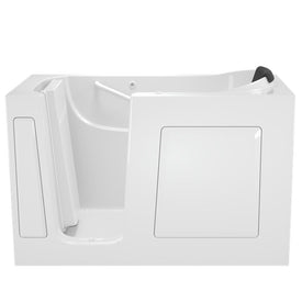 3060 Series 30"W x 60"L Gelcoat Walk-In Air Spa Bathtub with Left-Hand Drain