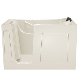 3060 Series 30"W x 60"L Gelcoat Walk-In Combination Bathtub with Left-Hand Drain
