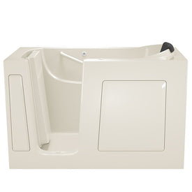 3060 Series 30"W x 60"L Gelcoat Walk-In Whirlpool Bathtub with Left-Hand Drain