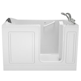 3260 Series 32"W x 60"L Acrylic Walk-In Combination Bathtub with Right-Hand Drain/Faucet