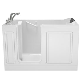 3260 Series 32"W x 60"L Acrylic Walk-In Soaking Bathtub with Left-Hand Drain/Faucet