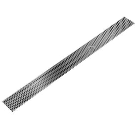 Adjustable Series 96" Perforated Linear Drain Grate Only