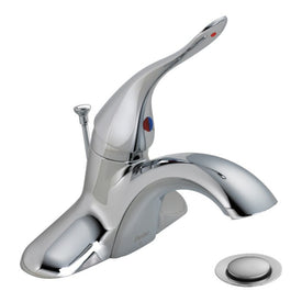 Commercial Single Handle Centerset Bathroom Faucet with Pop-Up Drain